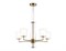 Ambrella Светильник подвесной LH56011/5 BS/FR латунь/белый матовый E14*5 max 40W D640*1260 LH56011 - фото 100943 Ambrella Светильник подвесной LH56011/5 BS/FR латунь/белый матовый E14*5 max 40W D640*1260 LH56011 - фото 100943