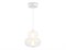 Ambrella Подвесной светодиодный светильник WH/FR белый/белый матовый 12W 3000K D230*265 LH11051 - фото 101249
