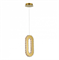 ST LUCE SL6506.203.01 Светильник подвесной Золотистый/Золотистый, Прозрачный LED 1*9W 3000K SL6506.203.01 - фото 101433 ST LUCE SL6506.203.01 Светильник подвесной Золотистый/Золотистый, Прозрачный LED 1*9W 3000K SL6506.203.01 - фото 101433