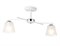 Ambrella Светильник подвесной TR303201/2 WH/CH/FR белый/хром/белый матовый E27*2 max 60W 470*370*260 TR303201 - фото 101504 Ambrella Светильник подвесной TR303201/2 WH/CH/FR белый/хром/белый матовый E27*2 max 60W 470*370*260 TR303201 - фото 101504