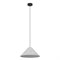 Eglo 43984 Подвесной светильник (люстра) ALSAGER, 1X40W (E27), Ø410, сталь, черный / фетр, серый 43984 - фото 101509 Eglo 43984 Подвесной светильник (люстра) ALSAGER, 1X40W (E27), Ø410, сталь, черный / фетр, серый 43984 - фото 101509