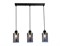 Ambrella Подвесной светильник в стиле лофт TR3698/3 BK/SM черный/дымчатый E27*3 max 40W 560*100*1040 TR3698 - фото 101670 Ambrella Подвесной светильник в стиле лофт TR3698/3 BK/SM черный/дымчатый E27*3 max 40W 560*100*1040 TR3698 - фото 101670
