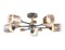 Ambrella Светильник подвесной TR3033233/5 GR/LW/SM серый/светлое дерево/дымчатый E27*5 max 60W D700*180 TR3033233 - фото 101727 Ambrella Светильник подвесной TR3033233/5 GR/LW/SM серый/светлое дерево/дымчатый E27*5 max 60W D700*180 TR3033233 - фото 101727