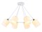 Ambrella Светильник подвесной TR303159/6 WH/CH/FR белый/хром/белый матовый E27/6 max 40W D670*410 TR303159 - фото 102653