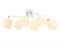 Ambrella Светильник подвесной TR303088/6 WH/CH/FR белый/хром/белый матовый E27/6 max 40W 840*620*260 TR303088 - фото 102870