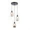 Ambrella Подвесной светильник TR3550/3 BK/SM черный/дымчатый E14 max 40W 370*130*1000 TR3550 - фото 102907
