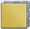 Заглушка с опорной пластиной Jung LS Gold Золото go2994b - фото 10301