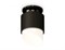 Ambrella Комплект накладного светильника с акрилом XS7511066 SBK/PBK/FR черный песок/черный полированный/белый матовый MR16 GU5.3 (N7926, C7511, N7175 XS7511066 - фото 103084