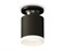 Ambrella Комплект накладного светильника XS6302110 SBK/PBK/FR черный песок/черный полированный/белый матовый MR16 GU5.3 (N6902, C6302, N6245) XS6302110 - фото 103087