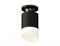 Ambrella Комплект накладного светильника XS6302112 SBK/PBK/FR черный песок/черный полированный/белый матовый MR16 GU5.3 (N6902, C6302, N6256) XS6302112 - фото 103099