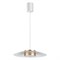 Novotech 358895 OVER NT22 белый/золото Светильник накладной светодиодный, провод 2м IP20 LED 4000К 18W 220-240V PILZ 358895 - фото 103560