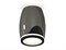 Ambrella Комплект накладного светильника с акрилом XS1123020 DCH/SBK/FR черный хром/черный песок/белый матовый MR16 GU5.3 (C1123, N7121) XS1123020 - фото 103773