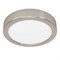 Eglo 900583 Накладной светильник диммируемый FUEVA 5, 11W (LED), 3000K, ?160, сталь, матовый никель / пластик, белый 900583 - фото 104150 Eglo 900583 Накладной светильник диммируемый FUEVA 5, 11W (LED), 3000K, ?160, сталь, матовый никель / пластик, белый 900583 - фото 104150
