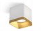 Ambrella Комплект накладного светильника XS7805004 SWH/SGD белый песок/золото песок MR16 GU5.3 (C7805, N7704) XS7805004 - фото 104517