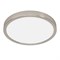 Eglo 900585 Накладной светильник диммируемый FUEVA 5, 20,5W (LED), 3000K, Ø285, сталь, матовый никель 30892 - фото 104668