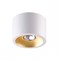 Odeon Light 6668/1CL HIGHTECH ODL19 255 белый с золотым фольг-м Потолочной накладной светильник LED GU10 1*7W 220V GLASGOW (вместо 3877/1CL) 6668/1CL - фото 104693