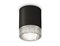 Ambrella Комплект накладного светильника XS6302040 SBK/CL черный песок/прозрачный MR16 GU5.3 (C6302, N6150) XS6302040 - фото 104796