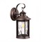 Odeon Light 4961/1W NATURE ODL22 577 темно-коричневый/стекло Ландшафтный настенный светильник E27 1*60W IP44 MAVRET 4961/1W - фото 104945
