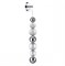 Odeon Light 5007/13WL L-VISION ODL23 421 хром/прозрачный/металл/акрил Настенный светильник LED 13W 4000K 700Лм CRYSTAL 5007/13WL - фото 104952