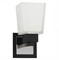 Lussole PROMO 2 Металл Хром / черный Стекло Светильник настенный E14 GRLSC-2501-01 - фото 105082