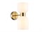 Ambrella Светильник настенный LH56097/2 BS/FR латунь/белый матовый E14*2 max 40W 215*120*300 LH56097 - фото 105599 Ambrella Светильник настенный LH56097/2 BS/FR латунь/белый матовый E14*2 max 40W 215*120*300 LH56097 - фото 105599
