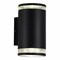 ST LUCE SL9009.401.02 Светильник уличный настенный черный/белый GU10 2*50W SL9009.401.02 - фото 106438 ST LUCE SL9009.401.02 Светильник уличный настенный черный/белый GU10 2*50W SL9009.401.02 - фото 106438