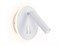 Ambrella Настенный светодиодный светильник с выключателем FW251 WH/S белый/песок LED 4200K+3000K 12W D140*110 FW251 - фото 106738 Ambrella Настенный светодиодный светильник с выключателем FW251 WH/S белый/песок LED 4200K+3000K 12W D140*110 FW251 - фото 106738