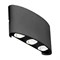 ST LUCE Черный кварцевый Светильник уличный настенный LED 6*1W SL089.401.06 - фото 106846 ST LUCE Черный кварцевый Светильник уличный настенный LED 6*1W SL089.401.06 - фото 106846