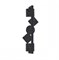 Odeon Light 6692/7WL HIGHTECH ODL_EX24 017 Настенный светильник черный/фактура crack ice/металл/акрил поворотный на 360° IP20 LED 7W 184Лм 3000K GEOS 6692/7WL - фото 106921 Odeon Light 6692/7WL HIGHTECH ODL_EX24 017 Настенный светильник черный/фактура crack ice/металл/акрил поворотный на 360° IP20 LED 7W 184Лм 3000K GEOS 6692/7WL - фото 106921