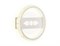 Ambrella Настенный светодиодный светильник с хрусталем FA221 WH белый LED 6400K+3000K 24W D200*40 FA221 - фото 107193 Ambrella Настенный светодиодный светильник с хрусталем FA221 WH белый LED 6400K+3000K 24W D200*40 FA221 - фото 107193