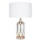 Arte Lamp A4016LT-1WH REVATI Настольная лампа, металл/керамика/текстиль A4016LT-1WH - фото 108007