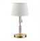 Odeon Light 4894/1T MODERN ODL_EX22 55 бронзовый/белый/абажур ткань Настольная лампа E27 1*60W LONDON 4894/1T - фото 108091