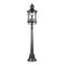 Odeon Light 4045/3F ODL18 709 черный/золотая патина Уличный светильник, 124см IP44 E14 3*60W 220V SATION 4045/3F - фото 108812