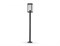 Ambrella Светильник уличный ландшафтный ST2422 GR/CL серый/прозрачный IP54 E27 max 40W 110*110*1000 ST2422 - фото 108896