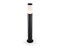Ambrella Светильник уличный ландшафтный ST2459 BK/FR черный/белый матовый IP54 E27 max 40W D90*800 ST2459 - фото 108902