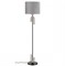 Odeon Light 5410/1FA MODERN ODL_EX24 73 черный матов./бежевый/серый/металл/полирезин/ткань Торшер E27 1*60W BAGEL 5410/1FA - фото 109367
