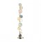 Odeon Light 5412/68FL L-VISION ODL_EX23 9 золотой/разноцветный металл/стекло Торшер LED 68W 4000K CARAMELLA 5412/68FL - фото 109402