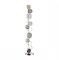 Odeon Light 5416/68FL L-VISION ODL_EX23 11 хром/разноцветный металл/стекло Торшер LED 68W 4000K CARAMELLA 5416/68FL - фото 109424