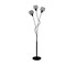 Eglo 43377 Торшер WRINGTON 1, 3X40W(E14), L340, B305, H1495, осн.?230, сталь, черный 43377 - фото 109654