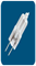 Italmac Лампа галогеновая капсульная 35W G4 220V прозрачная JD CL 35 G4 - фото 109696