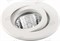 Comtech PROTEI Светильник точечный алюминиевый поворотн,50W, ГЛН/LED G5.3, IP20, 12V,бел мат 15044555 - фото 109792