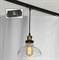 Lussole LOFT Металл Черный / бронзовый Стекло трековый светильник однофазный E27 60W LSP-9606-TAB - фото 110689