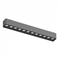 ST LUCE ST673.436.12 Магнитный трековый светильник Черный LED 1*12W 3000K 710Lm Ra>90 36° IP20 L230xW26xH24 48V ST673.436.12 - фото 110878