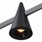 ST LUCE ST813.406.05 Магнитный трековый светильник FARM Черный LED 1*5W 3000K 325Lm Ra90 60 IP20 D70xH115 180-240V ST813.406.05 - фото 112098