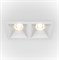 Maytoni Встраиваемый светильник Alfa LED 3000K 2x10Вт 36° Dim Triac DL043-02-10W3K-D-SQ-W - фото 113141