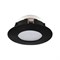 Eglo 900743 Встраиваемый светильник PINEDA, 4,9W (LED), 3000K, IP20, IP44, ?78, пластик, черный 900743 - фото 113223 Eglo 900743 Встраиваемый светильник PINEDA, 4,9W (LED), 3000K, IP20, IP44, ?78, пластик, черный 900743 - фото 113223