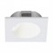 Eglo 96901 Светодиодный встраиваемый светильник для лестниц ZARATE, 2W(LED), 80х80, литой алюминий, белый 96901 - фото 113570 Eglo 96901 Светодиодный встраиваемый светильник для лестниц ZARATE, 2W(LED), 80х80, литой алюминий, белый 96901 - фото 113570