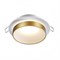 Novotech 370783 SPOT NT21 246 белый/золото Светильник встраиваемый влагозащищенный IP44 GU10 9W 220V WATER 370783 - фото 114437 Novotech 370783 SPOT NT21 246 белый/золото Светильник встраиваемый влагозащищенный IP44 GU10 9W 220V WATER 370783 - фото 114437