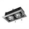 Maytoni Встраиваемый светильник Metal Modern GU10 2x50Вт DL008-2-02-S - фото 115248 Maytoni Встраиваемый светильник Metal Modern GU10 2x50Вт DL008-2-02-S - фото 115248