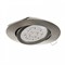 Eglo  Светодиодный встраиваемый светильник TEDO, 1x5W (GU10), Ø80, литой алюминий, никель матовый, теплый 31688 - фото 115466 Eglo  Светодиодный встраиваемый светильник TEDO, 1x5W (GU10), Ø80, литой алюминий, никель матовый, теплый 31688 - фото 115466
